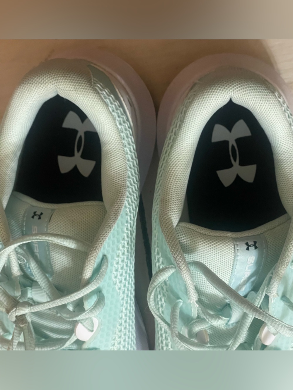 Under Armour Sneakers Teal Womens 10 - Picture 5 of 7
